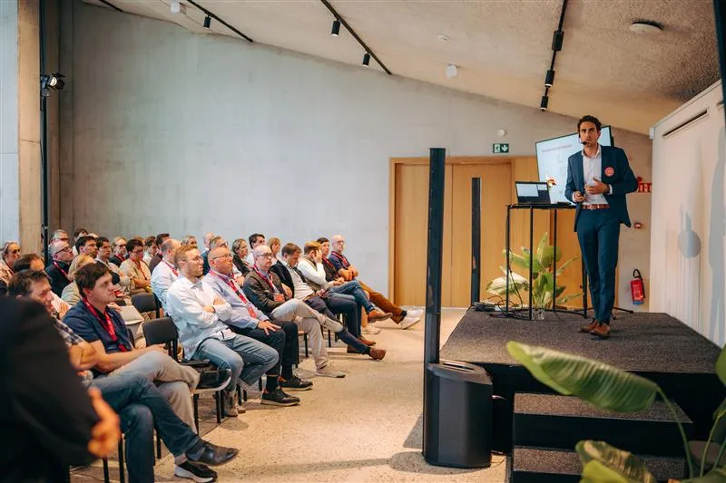 Dimitri Beck: "Het event 'Mind the Gap' bood heel wat inspiratie om samen te bouwen aan de toekomst van hun onderneming."